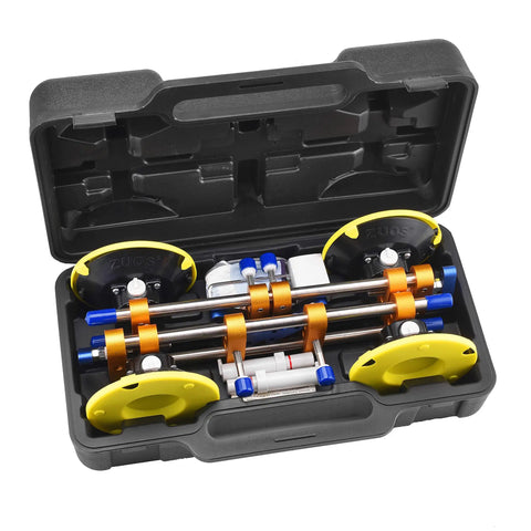Seam Setter With Two 6 Inch Vacuum Suction Cups For Precise Seam Joining And Leveling In Countertop Installations in case