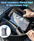 All Weather Pro Camera Rain Cover For DSLR And Mirrorless Cameras fits in camera bag with lens protection waterproof shield