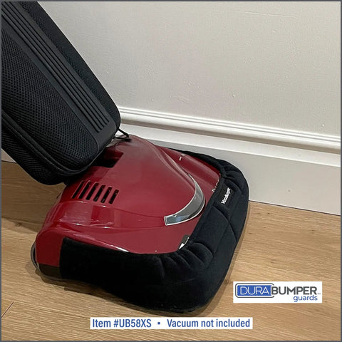 Hella Tough Slick Bumper Guard For Mid Size Upright Vacuums Wall And Furniture Scuff Protector Heavy Duty Anti Scratch Cover Fits 12 To 14 Inch Front Width Smooth Cleanup