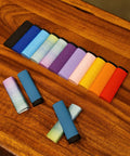 Various colored reusable skin files with covers for rock climbing and bouldering, black hand callus sander for gym use