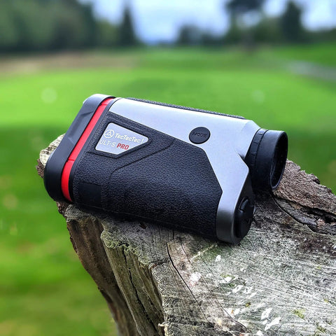 Pro Golf Laser Rangefinder With Slope Compensation And Shake Stabilization For Straight Up Accuracy And Nailing Tournament Targets Dead Center Built Hella Reliable For Course Cruising Adventures