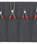 8 Piece Precision Circlip Pliers Set For Internal And External Retaining Rings For Bore Holes And Shafts Pro Grade With Ergonomic Handles