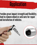 Hand using ratchet with Master Torx Bit And External Torx Socket Set 60 Piece Drive One Quarter Inch Three Eighths Inch One Half Inch E Four To E Twenty Four TT Six To TT Seventy TP Eight To TP Sixty S Two And CR V Steel for vehicle repair.