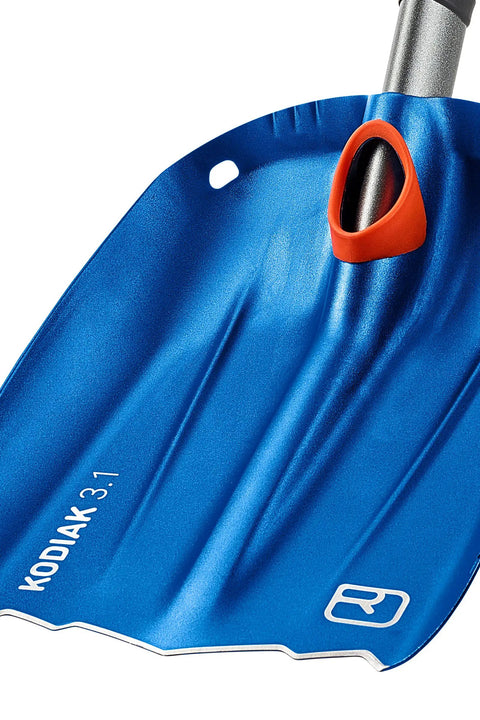 Beefy Collapsible Avalanche Shovel With Aluminum Construction Kodiak I, Lightweight And Adjustable With Auto Lock System, Rigid Anodized Blade For Backcountry Safety And Quick Snow Clearing