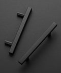 30 Pack 6 Inch Square Cabinet Pulls Matte Black Stainless Steel Kitchen Drawer Handles With Three And Three Quarter Inch Hole Centers