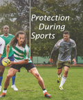 Group of athletes playing football emphasizing the use of Rigid Medical Tape For Joint Stabilization And Injury Prevention.