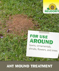 Ant Mound Treatment That Really Kills Foraging Ants With Pyrethrins A Botanical Insecticide Safe Around Homes Livestock And Animal Dwellings Tackles Pavement Ghost Odorous House Argentine Crazy Acrobat And More on a lawn with Neudorff label
