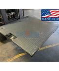 Straight Up Heavy Duty Floor Scale 60 X 84 Inch Platform Digital Pallet Scale 20000 Lbs Capacity showcased on forklift.