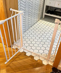 Easy Walk Through Safety Gate For Doorways And Stairs With Auto Close And Hold Open Features 36 Inch Tall Fits 29.1 To 38.5 Inch Openings
