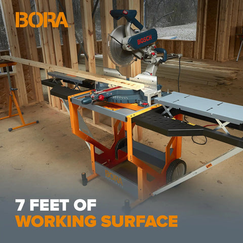 Kickass Rolling Miter Saw Stand With Smooth Gliding Casters And Spinning Workbench Top For Razor Sharp Cuts Solid As A Rock Portable Power Tool Bench Built Heavy To Tackle Every Build Safely