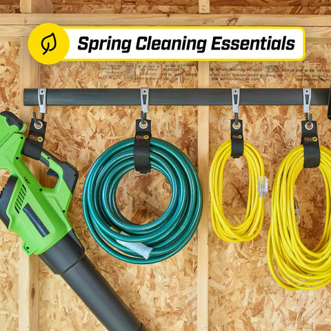 Heavy Duty Storage Straps Six Pack For Garage Cord Management And Cable Organization For RV Accessories And Shed Gear holding cords