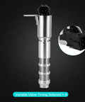 Oil Control Valve Solenoid Kit OCV For GM 2.8L 3.0L 3.6L Engines With VVT Solenoids shown in close-up detail view.