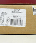 Boxed Top Notch Deadbolt Lock For Secure Entry Door Hardware featuring Venetian Bronze finish and keyless entry design.