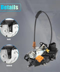 Replacement Front Left Driver Side Power Door Lock Actuator Motor With Cable For Chevy Silverado 1500 2500 3500 2010-2013 shown