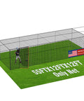 Heavy Duty Baseball Batting Cage Netting 45 Pound PE Net For Backyard Or Team Training 55 Foot Length outdoor practice net