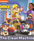 Totally Rad Rubble And Crew Paw Patrol Car Wash Pictureback Book For Toddler Builders Sweet Construction Adventure Story illustration featuring animated dogs and characters.