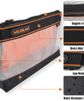 Clear Tool Pouch Set With Zipper, 13 Inch Pouches, Four Pack Quick Access Tool Organizers, See Through Tool Bags details