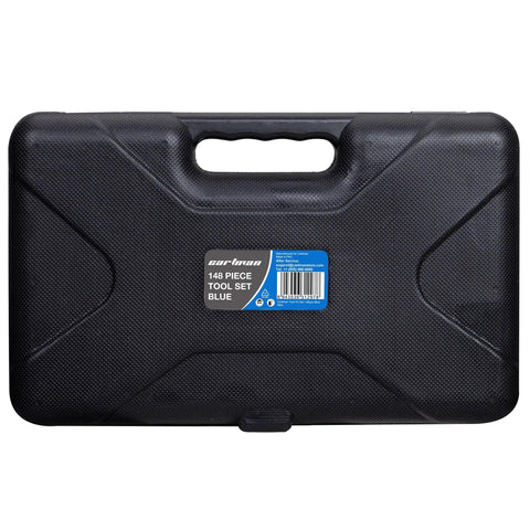 Must Have 148 Piece Automotive And Household Tool Set In Blue Case For Home And Auto Repairs, Corrosion Resistant And Heat Treated Tools