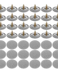 Auto Roof Snap Rivets Headliner Repair Pins 50 Pack For Easy DIY Interior Roof Liner Sag Fix Gray Flannelette Fabric Ceiling Restoration