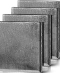 4 Pcs Hot Rolled ASTM A36 Steel Plates Half Inch Thick 4X4 Inch Flat Metal Plates for Drilling and Welding DIY Metalworking