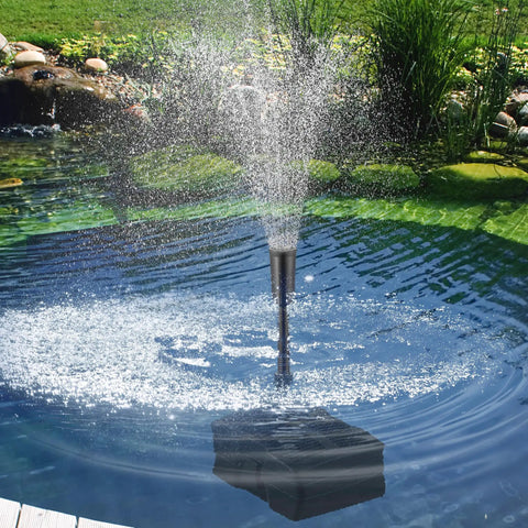 All In One Submersible Pond Filter Pump Kit With Built In Sterilizer For Outdoor Ponds Up To 920 Gallons in garden pond