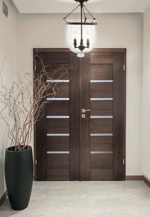 Oil Rubbed Bronze 14.5 Inch Three Light Iron And Glass Semi Flush Mount Ceiling Light With LED Bulbs Included For Entryway