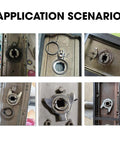 Application scenarios of 8 Piece Door Handle Spring Set For Knob And Lever Latch Replacement DIY Friendly Internal Coil Repair Spindle Lock.