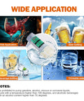 Top Notch Food Grade Self Priming Diaphragm Water Pump For Hassle Free Beverage Transfer shown with beer and drink applications.