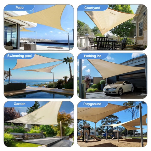 Rock Solid Heavy Duty 6 Inch Sun Shade Sail Hardware Kit Made From 304 Stainless Steel 40 Pieces for various installations