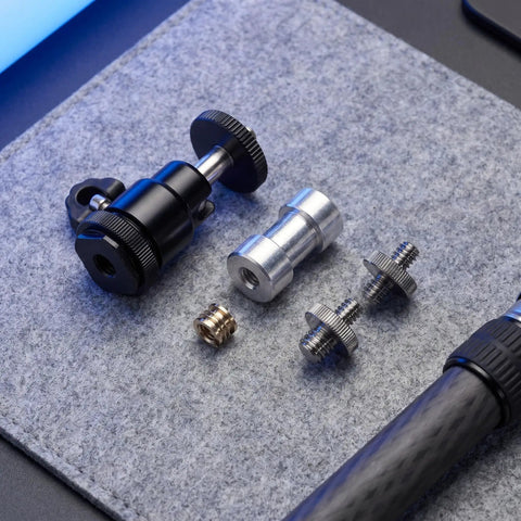Dope Camera Mount Screw Kit For Your Rig With Quarter Inch To Quarter Inch And Quarter Inch To Three Eighths Inch Double Ended Screws