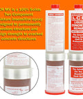 Crack Injection Epoxy Kit For Concrete, Wood, Fiberglass And Metal In A 10 Oz Cartridge With Resin And Hardener, One Gun Ready