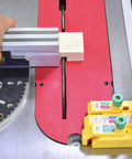 Using Matchfit Dovetail Clamp Pro Bundle With Dado Stop Half Inch Shank DIY Router Jig Kit for precision cuts.