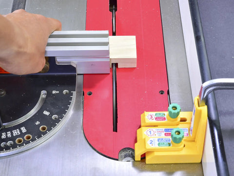 Using Matchfit Dovetail Clamp Pro Bundle With Dado Stop Half Inch Shank DIY Router Jig Kit for precision cuts.
