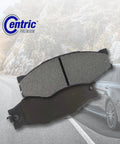 Centric Premium ceramic front brake pad set for Toyota/Lexus; grey friction material