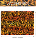 Totally Boss Tiger Print Tissue Paper Set with 50 Sheets, animal pattern gift wrap, size 19.7x13.8 inches, orange black design