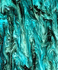 Emerald Stream Acrylic Ripple Glitter Sheets One Eighth Inch Thick Sixteen By Twelve Inches For Glowforge Laser Engraving Jewelry Crafting And DIY Projects Super Versatile Sparkle Material For Makers, close-up
