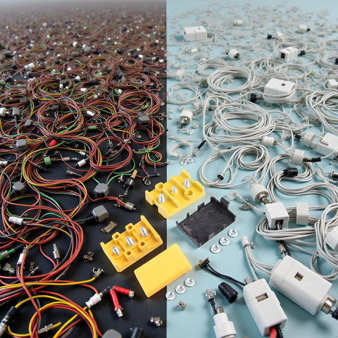 Durable Electric Bicycle Junction Box For E Bike Wiring Insulation And Battery Cable Connector, Slick Compact Waterproof Controller Wire Storage, Easy Install, Fits Various Adult Electric Bicycles