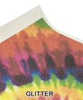 Glitter Animal Pattern Heat Transfer Vinyl Tiger Print 12x12 Inch Sheet For T Shirts And Fabrics Iron On