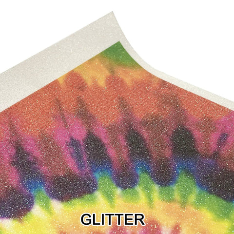 Glitter Animal Pattern Heat Transfer Vinyl Tiger Print 12x12 Inch Sheet For T Shirts And Fabrics Iron On