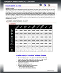 Grizzly Mechanical Locker diagram detailing features, specifications, and applications for off-road use with 8620 steel.