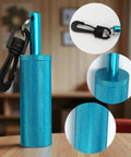 Underwater Signal Rattle Stick For Scuba Diving With Clip, Loud Audible Alert From Steel Balls, Compact Aluminum Alloy