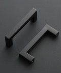 30 Pack Three And A Half Inch Square Cabinet Handles Matte Black Pulls For Kitchen Cabinets And Drawers Center To Center Three And A Half Inch