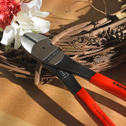 High Leverage Diagonal Cutters 160 Millimeter Pro Grade Heavy Duty With 64 HRC Precision Cutting Edges And Ergonomic Handles