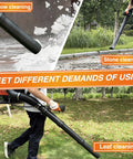 Beast Power 72cc Gas Backpack Leaf Blower With Cruise Control used for snow, stone, and leaf cleaning