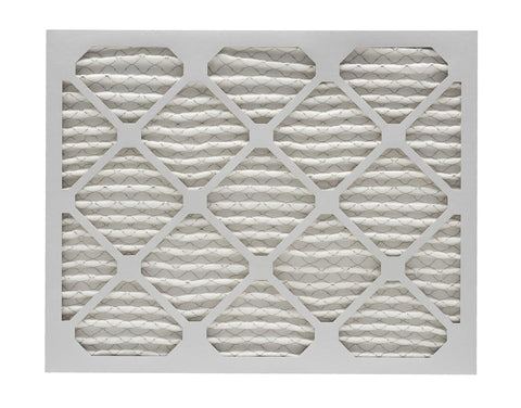 MERV 13 Pleated Air Filter 12x24x1, Universal HVAC Replacement for Home Furnaces and AC Units, 6 Pack front view