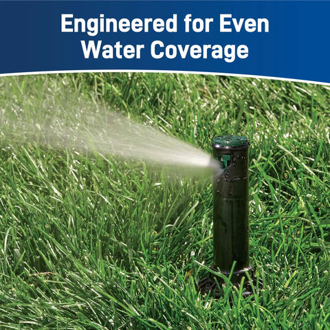 Saturn III Gear-Drive Rotor Water Sprinkler 2-Pack for precise yard watering spraying water on grass, adjustable 40-360 degree arc.