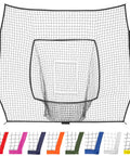 Replacement 7 Ft By 7 Ft Baseball Softball Net For Batting Practice And Pitching, frame not included, colorful options displayed
