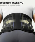 Back Support Belt For Men And Women Breathable Lumbar Brace For Sciatica And Herniated Discs Scoliosis Relief Dual Adjustable Straps XXL