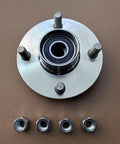 Front Wheel Hub Assembly With Bearing for Yamaha Golf Carts 1992-2025 G8 G9 G11 G14 G16 G19 G20 G21 G22 G27 G29 4 Lug Replacement, Steel Hub