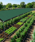 80 Percent Sun Shade Cloth With Grommets For Pergola And Patio Cover over garden beds, breathable mesh tarp protecting plants